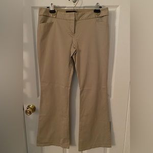 The Limited - bootcut khakis